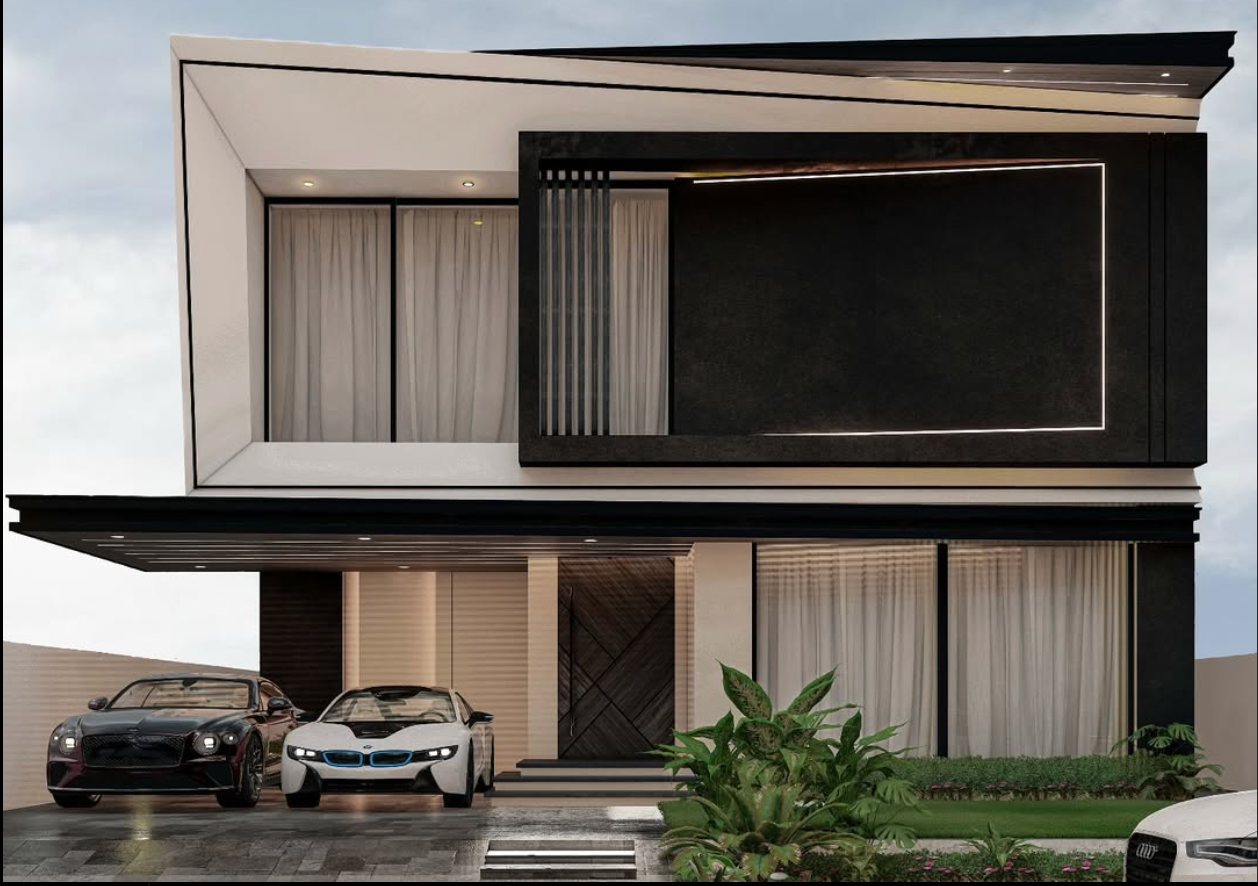 117-W, DHA Lahore — architectural visualisation.